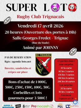 Image du loto Super Loto Rugby Club Trignacais