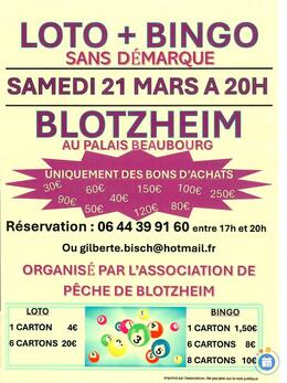 Image du loto Loto 21 mars blotzheim