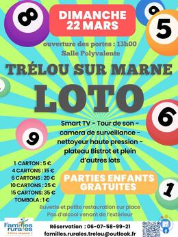 Image du loto LOTO Familles Rurales