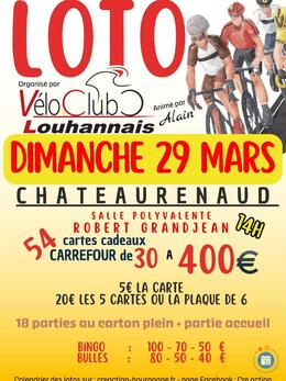 Image du loto Loto Velo Club Louhannais