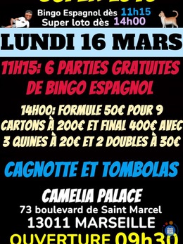 Image du loto Bingo Espagnol gratuit avec super loto associatif