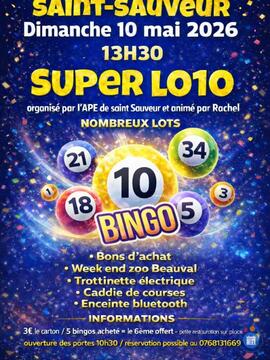 Image du loto Loto ape st sauveur
