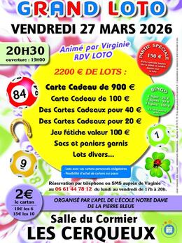 Image du loto Grand loto anime par virginie rdv loto