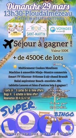 Image du loto Loto APEL Ecole Saint Martin a St Pabu