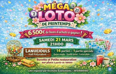 Image du loto Méga loto de printemps