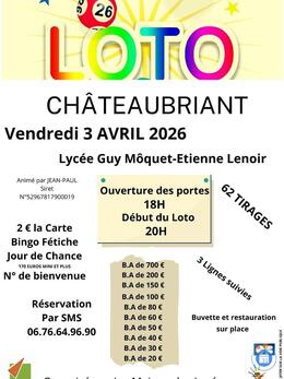 Image du loto Loto Animé par Jean Paul (Lycée Guy Moquet)