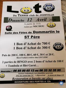 Image du loto Loto du TCJ