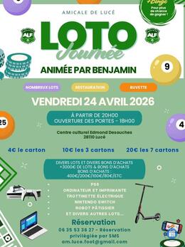 Image du loto Super loto de l'amicale luce football (alf)