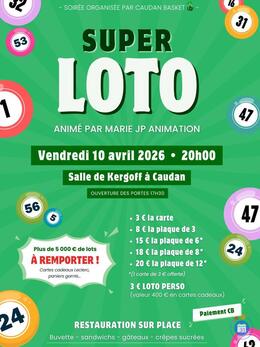 Image du loto SUPER LOTO animé par Marie JP Animation