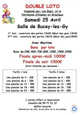 Image du loto DOUBLE LOTO des Bog's et du Patrimoine