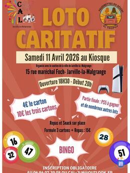 Image du loto Loto caritatif pour les Paudinettes du désert