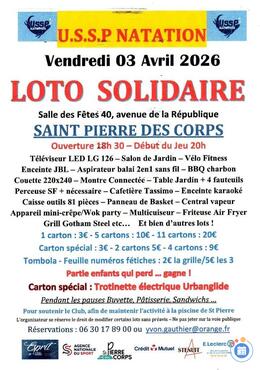 Image du loto Loto solidaire ussp natation