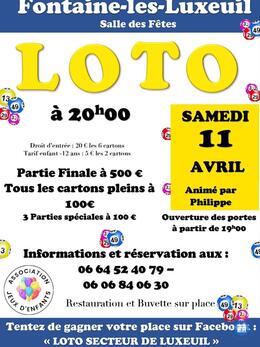 Image du loto Loto de association jeux d'enfants
