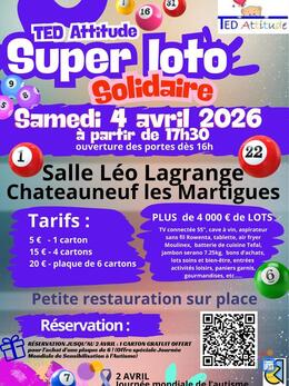 Image du loto Grand loto Solidaire TED Attitude