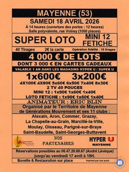 Image du loto Loto du territoire de Mayenne de générations mouvement