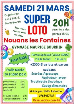 Image du loto Loto animé par Nath Animation