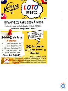 Image du loto Loto Animé par ANIMLOTO35 Bernard