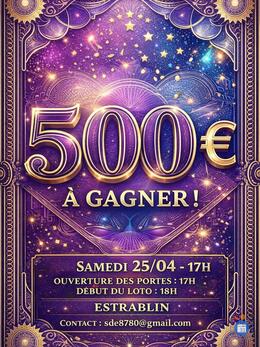Image du loto Loto du sde estrablin 38780 - 25 Avril 2026