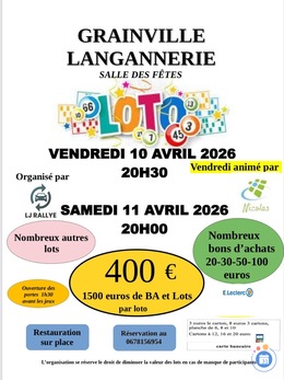 Image du loto Loto animé par Nicolas Loto