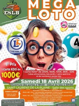 Image du loto Lieu St Laurent de la Plaine -Ass. ESLB- Animation Cristel