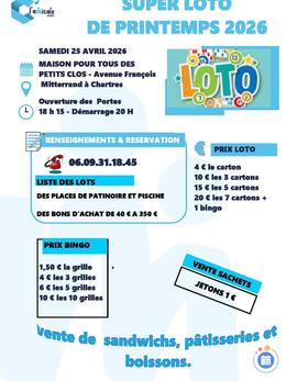 Image du loto Super loto de printemps 2026