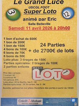 Image du loto super loto du USCGL FOOT animé par ERIC