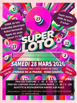 Image du loto Super Loto Ezanville - 28 Mars