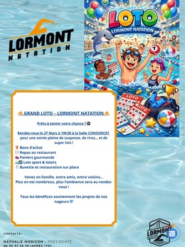 Image du loto Loto lormont natation