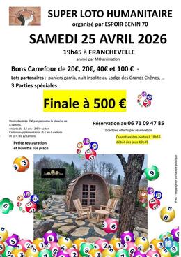 Image du loto Super Loto humanitaire