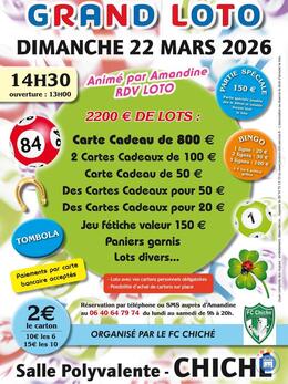 Image du loto Grand Loto Anime Par AMANDINE RDV Loto A CHICHE