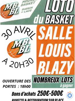 Image du loto Loto du mourenx basket bassin de lacq