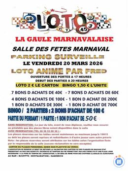 Image du loto super loto de la gaule marnavalaise