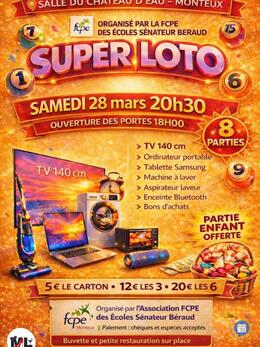 Image du loto Loto - FCPE Écoles Sénateur Béraud