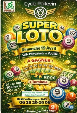 Image du loto Loto du cycle poitevin animé par Hélène