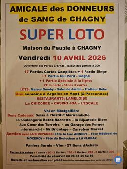 Image du loto Loto de l amicale des donneurs de sang