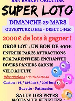 Image du loto Super Loto - RSN Basket