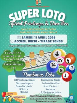 Image du loto SUPER LOTO printemps bien-être