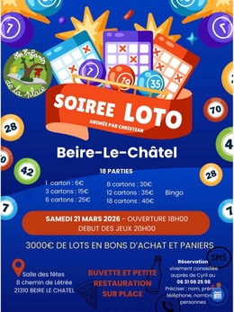 Image du loto Loto Beire le Chatel