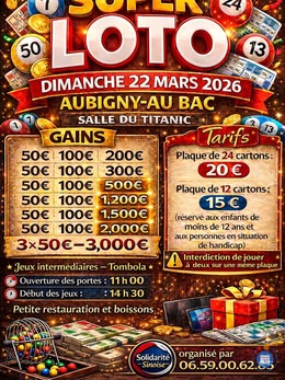 Image du loto Mega loto Aubigny au bac