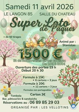 Affiche du loto Soirée animation loto