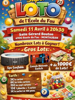 Image du loto Loto de l'Ecole du FAU