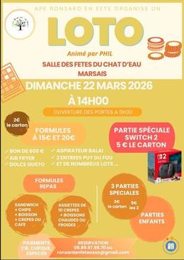 Image du loto super loto APE RONSARD