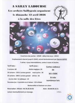 Image du loto loto des archers saillygeois
