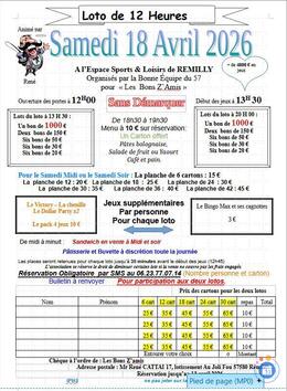 Image du loto Loto des bon's amis 88