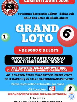Image du loto Grand Loto de L'US Blodelsheim Bantzenheim