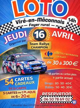 Image du loto Loto team rallye champion