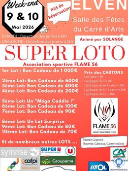 Image du loto Super LOTO Flame56 animé par Solange