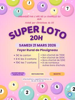 Image du loto Super Loto animé par Christiane du 22