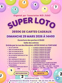 Image du loto Loto organisé par l'association rcd judo