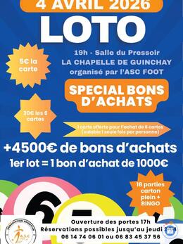 Image du loto Loto asc football